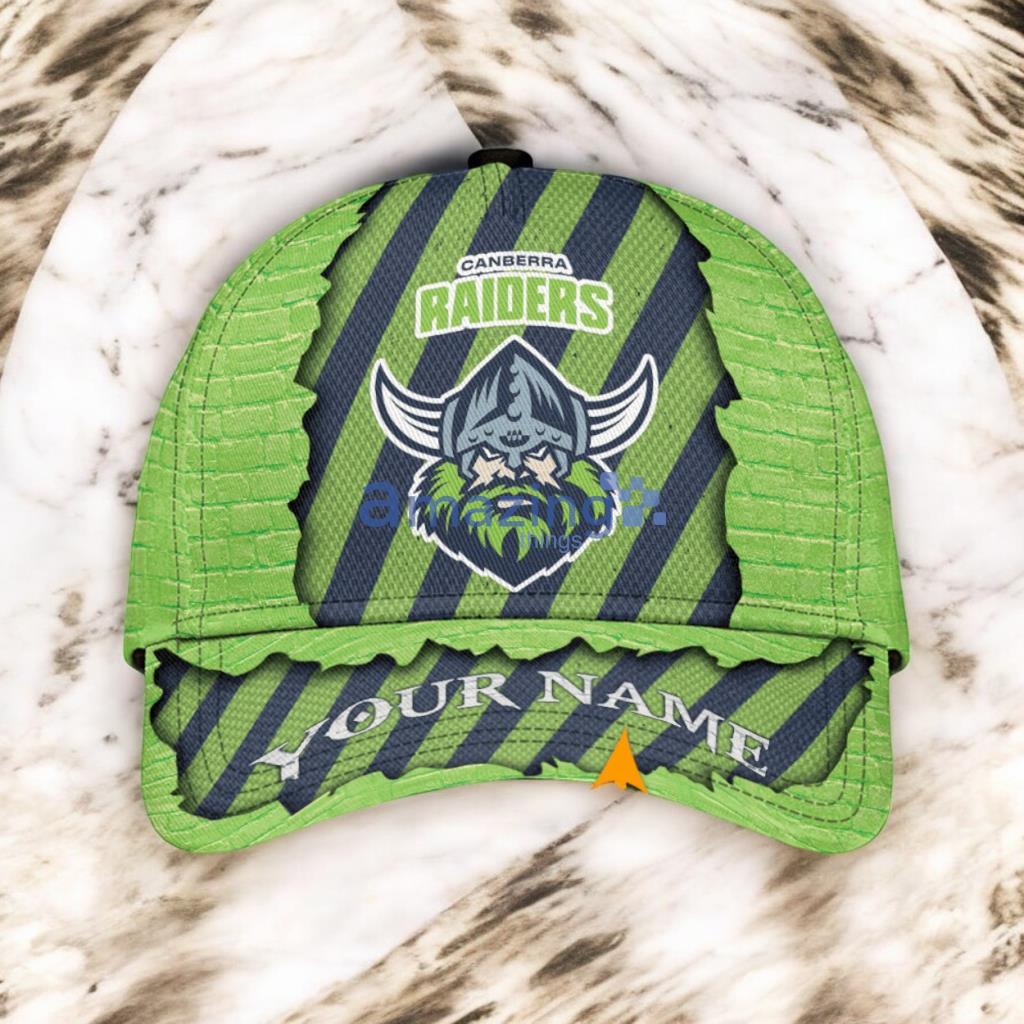 Canberra Raiders Personalized NRL Classic Classic Cap 3D For Fan image Canberra Raiders Personalized NRL Classic Classic Cap 3D For Fan Product Photo 1