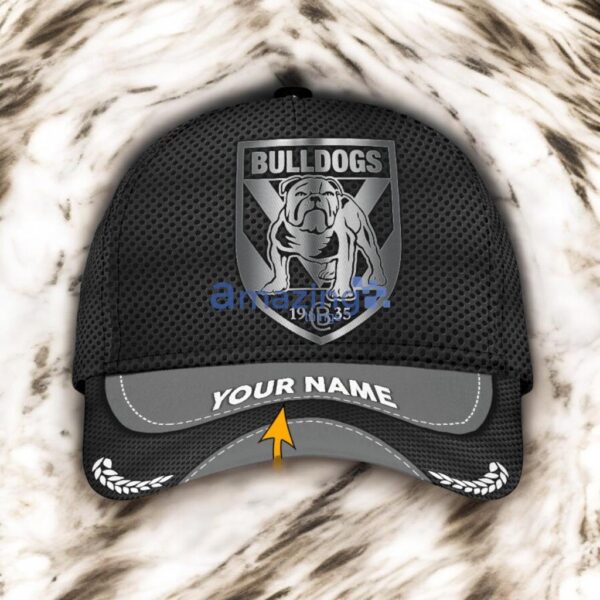 Canterbury-Bankstown Bulldogs NRL Custom Name Classic Cap 3D For Fan Product Photo 1