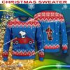 Captain Morgan Snoopy Driving A Car Christmas 3D Sweater For Men Women