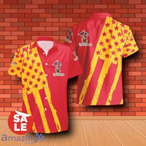 Captain Morgan USA Flag Combo Hawaiian Shirt & Shorts For Men Women Product Photo 2