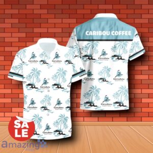 Caribou Coffee Summer Beach Combo Hawaiian Shirt & Shorts For Men Women Product Photo 2