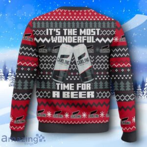 Carling UK Beer Ugly Christmas Sweater New Design Product Photo 2