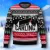 Carling United Kingdom Beer Ugly Christmas Sweater New Design