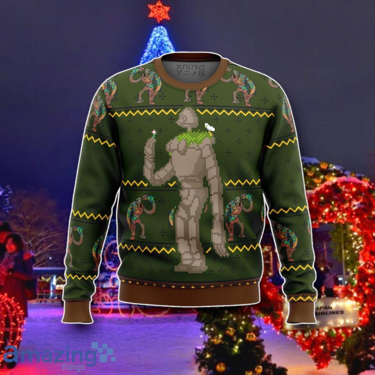 CASTLE IN THE SKY Laputan Robot Soldier Ugly Christmas 3D Sweater Best Gift image CASTLE IN THE SKY Laputan Robot Soldier Ugly Christmas 3D Sweater Best Gift Product Photo 1