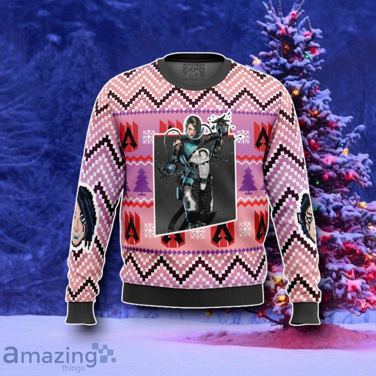 Catalyst Apex Legends Ugly Christmas Sweater Style Gift image Catalyst Apex Legends Ugly Christmas Sweater Style Gift Product Photo 1