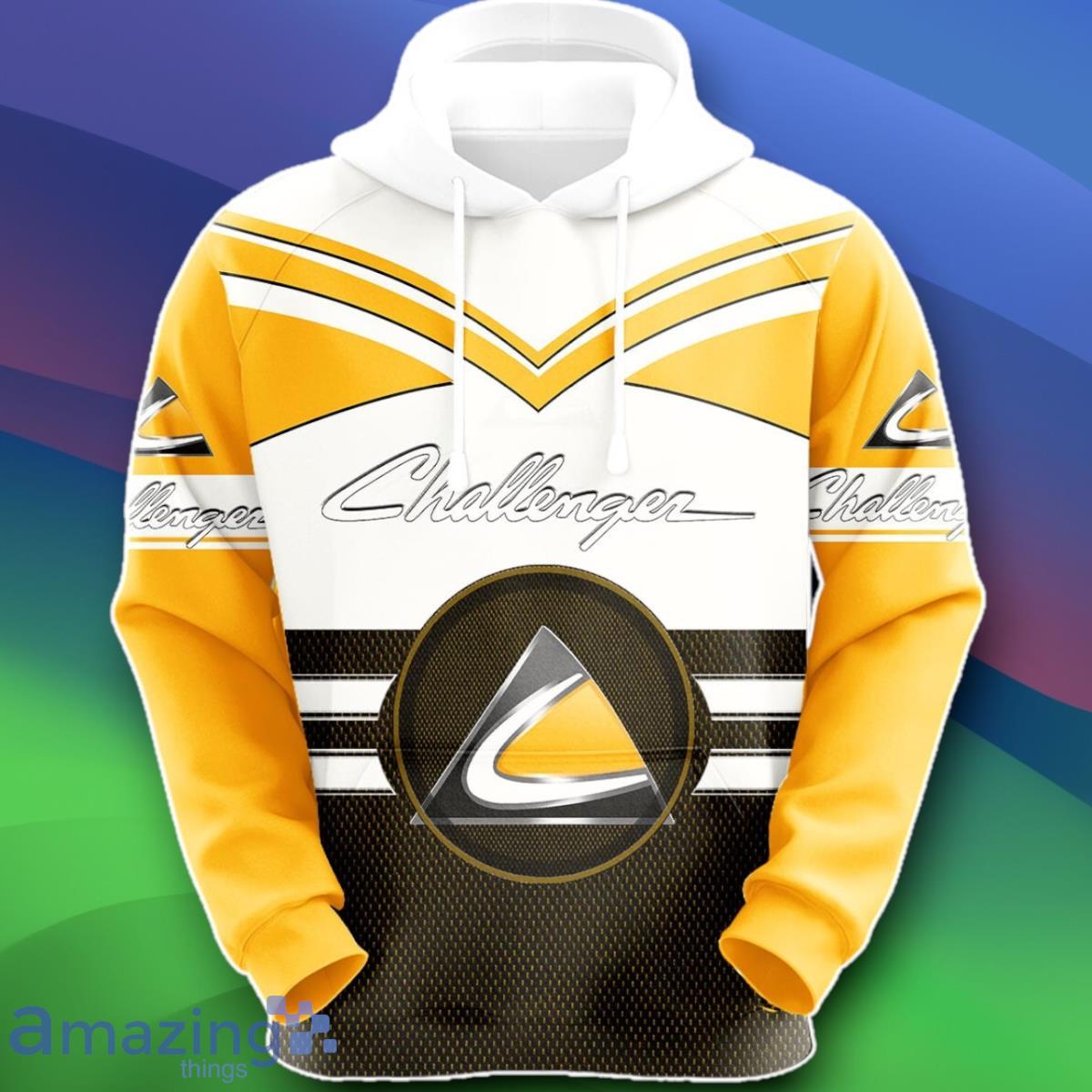 Challenger 3D Hoodies, 3D T Shirt, All Over Print For Fans Custom Name image Challenger 3D Hoodies, 3D T-Shirt, All Over Print For Fans Custom Name Product Photo 1