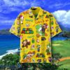 Cheap Lets Go Yellow Super Mario Button Up Hawaiians Shirt Impressive Gift