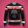 Cheer Darth Vader Ugly 3D Sweater Unique Gift