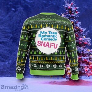 Cheer Up Dude My Teen Romantic Comedy SNAFU Ugly Christmas Sweater Style Gift image Cheer Up Dude My Teen Romantic Comedy SNAFU Ugly Christmas Sweater Style Gift Product Photo 2