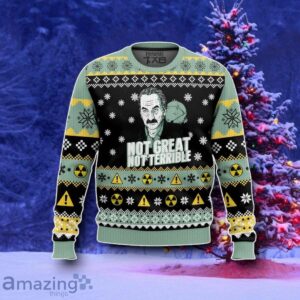 Chernobyl Not Great, Not Terrible Ugly Sweater Style Gift Product Photo 1