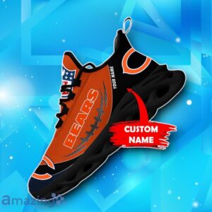 Chicago Bears Custom Name NFL Max Soul Shoes Luxury Gift Product Photo 1