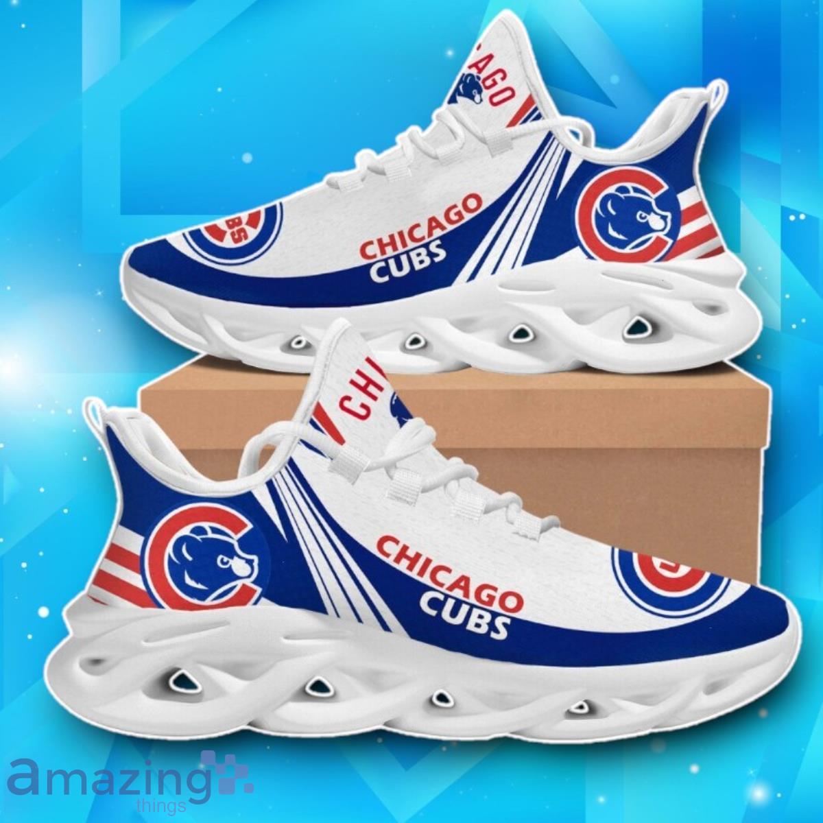 Chicago Cubs Max Soul Shoes Luxury Gift image Chicago Cubs Max Soul Shoes Luxury Gift Product Photo 1