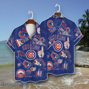 Chicago Cubs Print Hawaiian Shirt Best Gift Product Photo 1