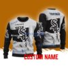 Chicago White Sox MLB Custom Name Christmas Ugly Sweater 3D For Men Women