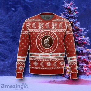 Chipotle Mexican Grill Ugly Sweater Style Gift Product Photo 1