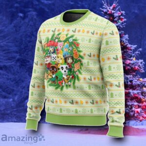 Christmas Animal Festival Animal Crossing Ugly Christmas Sweater Style Gift Product Photo 2