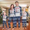 Christmas Begins With New England Patriots Xmas Family Pajamas Set For Men Women Kid