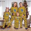 Christmas Diamond Logo Minnesota Viking Christmas Family Pajamas Set For Adults