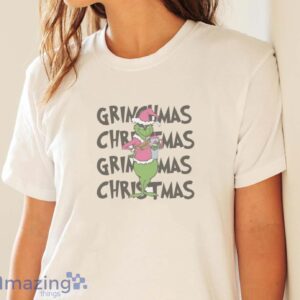 CHRISTMAS GRINCH SHIRT Christmas Christmas Christmas Grinch Shirt image CHRISTMAS GRINCH SHIRT - Christmas Christmas Christmas Grinch Shirt - White Ladies T-Shirt