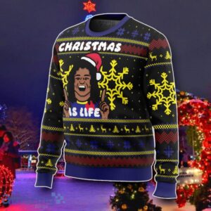 Christmas Is Life Dani Rojas Ugly Christmas 3D Sweater Best Gift Product Photo 2