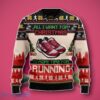 Christmas Is More Time For Running Ugly 3D Sweater Unique Gift