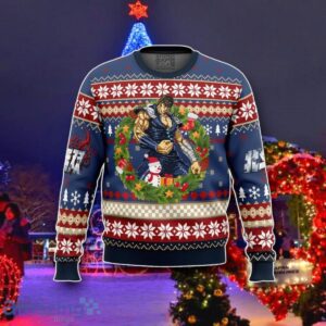 Christmas Kenshiro Fist Of The North Star Ugly Christmas 3D Sweater Best Gift Product Photo 1
