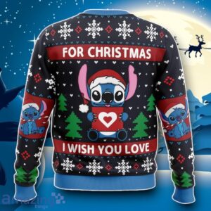 Christmas Love Stitch Ugly Christmas 3D Sweater Impressive Gift Product Photo 2