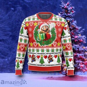 Christmas Mario Mario Bros Ugly Christmas Sweater Style Gift Product Photo 1