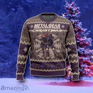 Christmas Metal Gear Solid Ugly Christmas Sweater Style Gift Product Photo 1