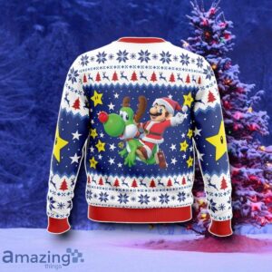 Christmas Odyssey Mario Bros. Ugly Christmas Sweater Style Gift Product Photo 2