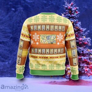 Christmas Risk Board Games Ugly Christmas Sweater Style Gift Product Photo 2