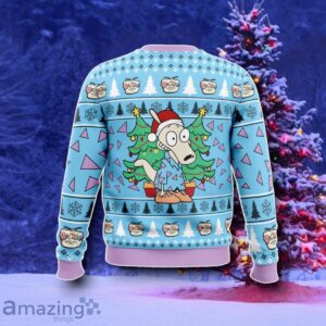 Christmas Rocko Rocko’s Modern Life Ugly Christmas Sweater Style Gift Product Photo 2