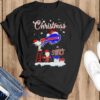 Christmas Snoopy and Charlie Brown Buffalo Bills T-Shirt