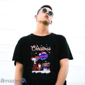 Christmas Snoopy and Charlie Brown Buffalo Bills T Shirt image Christmas Snoopy and Charlie Brown Buffalo Bills T-Shirt - G500 Gildan T-Shirt