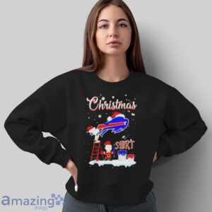 Christmas Snoopy and Charlie Brown Buffalo Bills T Shirt image Christmas Snoopy and Charlie Brown Buffalo Bills T-Shirt - Sweatshirt