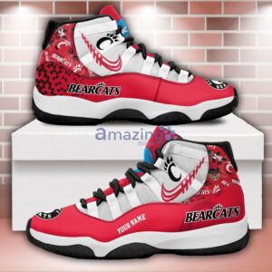 Cincinnati Bearcats Air Jordan 11 Sneakers Custom Name Sport Team Shoes For Men And Women Product Photo 1