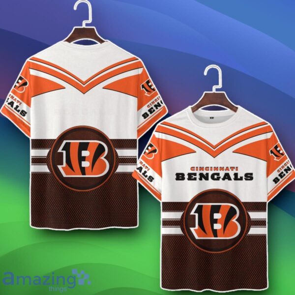 Cincinnati Bengals 3D Hoodies, 3D T-Shirt, All Over Print For Fans Custom Name Product Photo 2