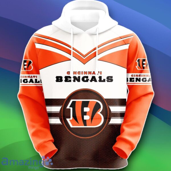 Cincinnati Bengals 3D Hoodies, 3D T-Shirt, All Over Print For Fans Custom Name Product Photo 1