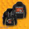 Cincinnati Bengals Quarter Zip 3D Hoodie Best Gift