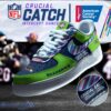 Classic 7 Color Logo Seattle Seahawks Air Force Shoes For Men And Women