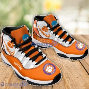 Clemson Tigers Air Jordan 11 Sneakers Custom Name Sport Team Shoes For Men And Women Product Photo 3