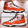 Cleveland Browns Air Jordan 11 Sneakers Custom Name Sport Team Shoes For Men And Women