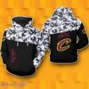 Cleveland Cavaliers NBA Camo Veteran Team 3D Hoodie Best Gift