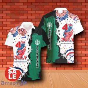 Coffee USA Flag Independence 4th Of July Hawaiian Shirt & Shorts For Men Gift Ideas - Coffee USA Flag Independence 4th Of July Hawaiian Shirt & Shorts For Men Gift Ideas 2