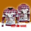 Colorado Avalanche Snoopy Happy Christmas Ugly Sweater Best Gift Personalized