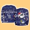 Colorado Rockies MLB Snoopy and Woodstock Cute Personalized Number Christmas Ugly Sweater New Gift Limited Edition