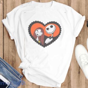 Comfort Colors Nightmare Before Christmas Shirt, Jack and Sally Shirt - T-SHIRT FLAT