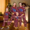 Comfort Diamond Logo Arizona Cardinal Christmas Family Pajamas Set For Men Women Kids