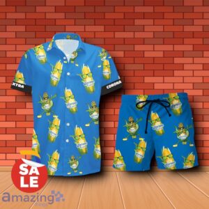 Corona Extra Beer Funy Hawaiian Shirt & Shorts For Men Gift Ideas image Corona Extra Beer Funy Hawaiian Shirt & Shorts For Men Gift Ideas - Corona Extra Beer Funy Hawaiian Shirt & Shorts For Men Gift Ideas 2