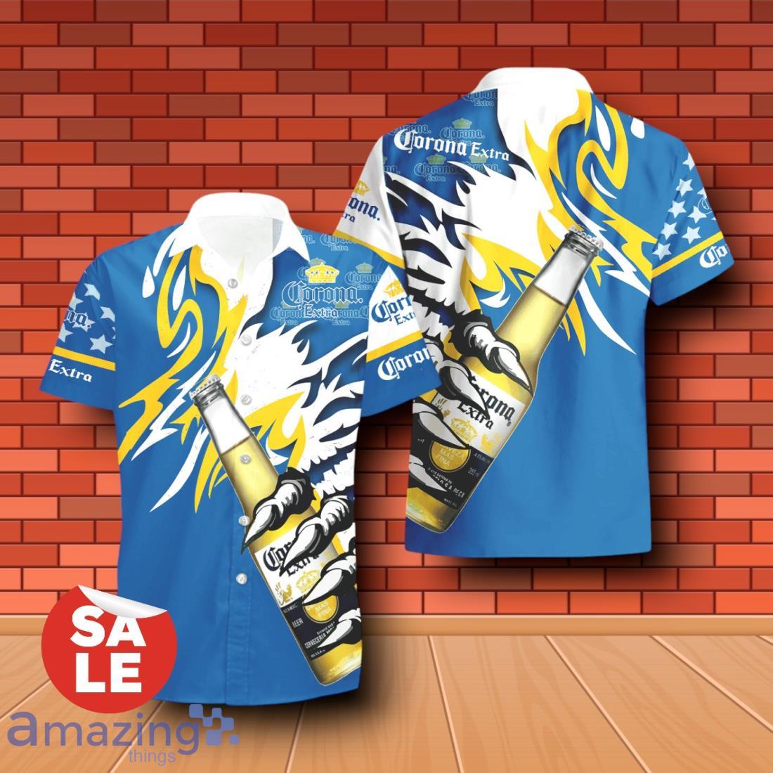 Corona Extra Beer Monster Claw Hawaiian Shirt & Shorts For Men Gift Ideas image Corona Extra Beer Monster Claw Hawaiian Shirt & Shorts For Men Gift Ideas - Corona Extra Beer Monster Claw Hawaiian Shirt & Shorts For Men Gift Ideas 1